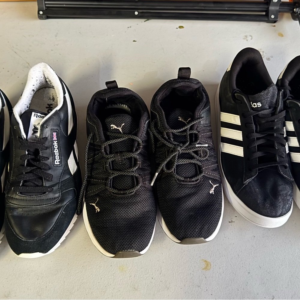 Puma, Reebok & Adidas Sneaker size 10.5 Men’s Shoes